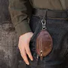 Кошельки подлинный кожаный автомобиль Ключ Кейс модный случай повседневного ключа кошелек с монеткой на молнии