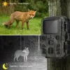 Kameror som jaktar Wild Trail Camera 20MP 1080p utomhus Wildlife Cameras Scouting Surveillance Mini301 Night Vision Photo Traps Tracking