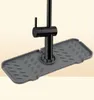 Mats Pads Cuisine Silicone robinet Mat Évacué drainage du gardien Drainage Déris de la salle de bain Protection de comptoir de salle de bain 8372245