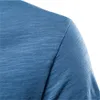 Markenqualität 100% Baumwollmänner T-Shirt V-Ausschnitt Fashion Design Slim Fit Soild T-Shirts Männliche Tops T-Shirts Kurzarm T-Shirt für Männer 240420