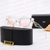 男性向けの豪華な楕円形のサングラスデザイナーの夏の色合い偏光眼鏡ブラックヴィンテージの女性のサングラスサングラスセブンアピールセビエス寺院