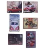 Ganzes Vintage Metall -Blechschild Motorrad- und Klassiker -Autos Plaque Poster Bar Pub Club Wall Tavern Garage Home Decor 6 Style 1PC7285558