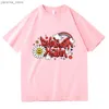 T-shirt damski Plus size Siedemowe z kapturem Nowy album Siventn Paradise Happy Flowers HARAJUU MASE I WOMENS AESTETETICS UNISEX T-shirt Y240420