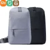 Sacs Original Xiaomi Mijia Sac à dos Sac Sac de loisirs Pack de poitrine petite taille Type d'épaule Unisexe Racksack Crossbody Bag 4L Polyester