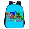 Backpacks Game Garten Of Banban Print Backpack Kids Kindergarten Bag Boys Girls Waterproof School Bags Children Backpacks Cartoon Bookbag