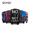 Accessoires Couverture de protection des bagages Qiaqu pour 18 à 30 pouces Fashion Colorful Varity Sacs élastiques Sacs de poussière ACCESSOIRES DE VOYAGE