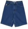 Уличная одежда Polar Big Boy Themble Blue Jean Shorts Y2K Harajuku хип -хоп мультфильм Графическая вышивка мешковало