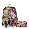 Zaino sparatutto splatoon 3 zaino personaggio blade farfly ninja studente scolastico cartoni backpack cosplay bushbag