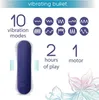 PlusOne dames bullet vibrator - mini vibrator gemaakt van lichaamsveilige siliconen volledig waterdichte USB opladen - persoonlijke massager met 10 trillingsinstellingen 1RCC