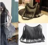 Torby 2022 Hot Sale Modna moda damska Welurowa torba na ramiona torba Messenger Bag Fringe torebki 3 kolory