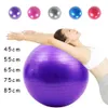 Bola de fitness de PVC Bola de ioga espessada espessada Exercício à prova de explosão Home Gym Pilates Equipment Balanço Bola de Balanço 45cm55cm65cm75cm85cm 240408