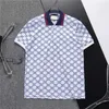 Top quality mens polo shirt designer polos shirts for man fashion focus snake garter little bees printing pattern clothes clothing tee black and white mens t shirt