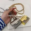 Designer mini bolsa de bolsa de diamante sacos de aba