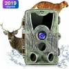 Cameras Outdoor Wildlife 20MP HD 1080P Trail Camera Night Vision Hunting Accessories IP66 Waterproof Wildlife Game Cam Thermal Scope