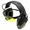 Accessoires Poussinets d'oreille en silicone à vue pour casque tactique Chauffage électronique Earmluffs Antitinise Hunting Impact Sports Noise réduction des têtes