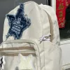 Zaini y2k kawaii zaino borse osseo sacca carina stella patchwork borse bag coreano sacchetta di ragazze viaggi da viaggio da donna zaino adolescente