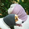 犬のアパレルペットヘアバンド長髪の犬のための皮肉のない耳をかぶるブレイブルフード