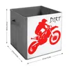 Storage Bags Bins Dirt Bike Classic For Sale Folding Box Dust Proof Can Be Folded Outdoor Graphic Cool Staying Books