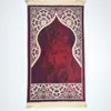 70x110cm Arabe Muslim Style Prayer tapis salon décor de chambre à coucher doux tapis islamique avec gland