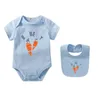 Designer Designer Clothes Rompers Classics Toddler salta per neonati a manica corta Lettera di tuta per bambini stampata CAD24042003