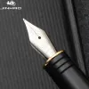 Pennor Jinhao Fountain Pen Matte Medium Ink Pennor Högkvalitativ Dolma Kalem School Office Name Present Stationery