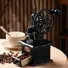 Retro Manual Coffee Grinder Bean Professional Ceramic Grinding Core Ensures Food Safety Grade Material 240416