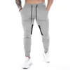 Hommes coulant pantalon sport rapide jogging pantalon de survêtement masculin