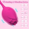 12 modos Rosejump ovo vibrador mamilos fêmeas clitóris de língua lambida de língua lambida