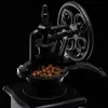 Retro Manual Coffee Grinder Bean Professional Ceramic Grinding Core Ensures Food Safety Grade Material 240416