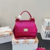 Luxury designer bag women handbag evening bag leather Dgs sicily bags fashion handbags wallet shoulder crossbody Bag