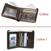 Plånböcker smart bluetooth plånbok tracker äkta läder män plånböcker Finder kort tunt korthållare kompatibel gratis gravering cool gåva