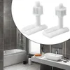 Toilet Seat Covers Useful Durable Bathroom Hinge Screws Plastic Bolts 2 Washers 6cm Screw High Quality Spare Parts