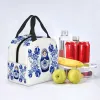 Tassen matryoshka pop Rusland geïsoleerde lunchbase tas voor vrouwen Russische volkskunst draagbare koeler thermische bento box kid school kinderen