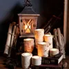 Świece Uchwyty amerykański uchwyt retro ręka Ręka Mroźna kunszt Vintage Drewniany materiał Candelero Decor Home Decor