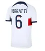 Xxxl 4xl mbappe o.Deember Soccer Maglie 23 24 Hakimi G.Ramos Kolo Muani Verratti Marquino Psges Maillots De Football Shirts 2023 2024 Fan Player Versione Kids Kits