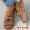 Slippers Women's Openwork Non-slip Deodorant Breathable Flat Sandals Home Indoor Lazy Student Gladiator