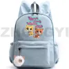 Rugzakken modestijl superkitties kawaii backpack dames anime Japanse tas ritsje Harajuku reisschoudertassen draagbare mini -rugzak