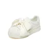 Chaussures décontractées de fond épais Big Bow Shell Shell 2024 AUTOMNE BLANCHE BLANCHE