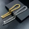 Selling Gold Plated Vvs Moissanite Link Cuban Chain Pass Diamond Tester Round Brilliant Cut 925 Silver Necklace