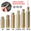 Scopes Tactical Red Laser Bore Sight Training Bullet Caliber .223/9mm/.308/7.62/.45/5.45x39 Cartridge Brass Bore Sighter for Hunting