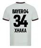 2023 2024 Bayer 04 Leverkusens Soccer Jerseys 23 Casa Black Away White 3rd Blue Football camisa 24 Men's Uniform Hincapie Wirtz Hofmann Tapsoba Palacios Fan