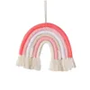 Wall Decor Baby Nursery Store Babys Rainbow Pendant Childrens Room Decoration Braided Fringe Decorations Living Gift Drop Delivery Kid Otxej