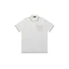 Designer Rätt version av Summer Trendy PR Home Nylon Patchwork Pockets med kontrasterande färgstygn Polo Shirt