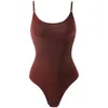 Sportsets Frauen schwarze Lu-Ausrichtung nahtlos bodysuit einköpfig Shapewear sexy Riemen ärmellose Körper Tops Unterwäsche Fiess lässiger Jumpsuit L.