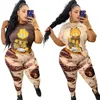 Fashion Designer Women's Tracksuits T-shirt Pants 2 pezzi set di lusso Casual Suit Casual Sports Suit JB2972