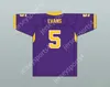 Custom elk naamnummer Heren Jeugd/Kinderen Mike Evans 5 Ball High School Tors Purple Football Jersey Top gestikte S-6XL