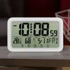 Mute Large Digit Screen Alarm Desktop Electronic Calendar Wall Clock LCD Smart Temperature Humidity Display Clocks Th1266 s