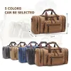 Bolsas Markroyal Mens Canvas Viagem Duffel Macho de grande capacidade Sacos de viagem Travel Tote Carry On Crossbody Bag Overnight DropShipp