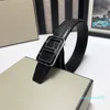 Belts Fashion Luxury Accessories Designer Big Buckle Belt Womens Men Clothing Leather Waistbands