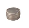 wholesale 10g Empty Aluminium Cosmetic Bottle Tin Luxury Round Aluminum Jar Can Nail Decoration Crafts Pot Container